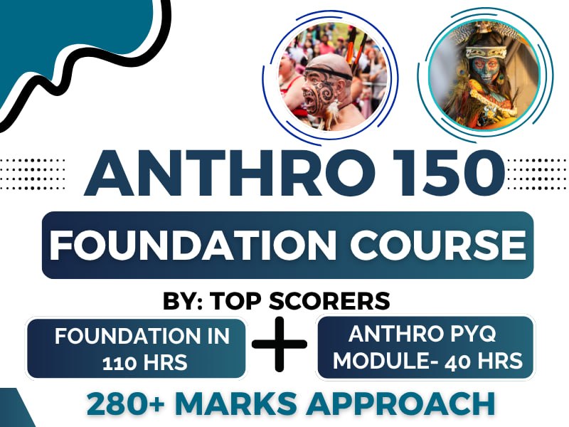 ANTHROPOLOGY FOUNDATION+PYQ MODULE 2027/28