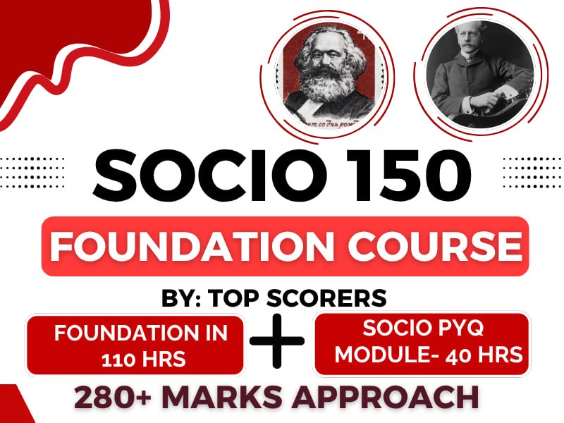 SOCIOLOGY FOUNDATION+PYQ MODULE 2027/28